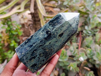 Polished Stromatolite Points x 3 From Katsepy, Madagascar