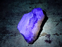 Polished On One Side Watermelon Fluorite Slices x 6 From Uis, Namibia