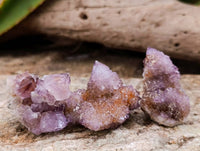 Natural Amethyst Spirit Quartz Clusters x 20 From Boekenhouthoek, South Africa