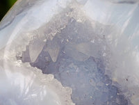 Polished Blue Lace Agate Standing Free Form x 1 From Nsanje, Malawi