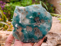 Polished On One Side Mtorolite Plates x 3 From Mutorashanga, Zimbabwe