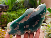 Polished On One Side Mtorolite Plates x 3 From Mutorashanga, Zimbabwe