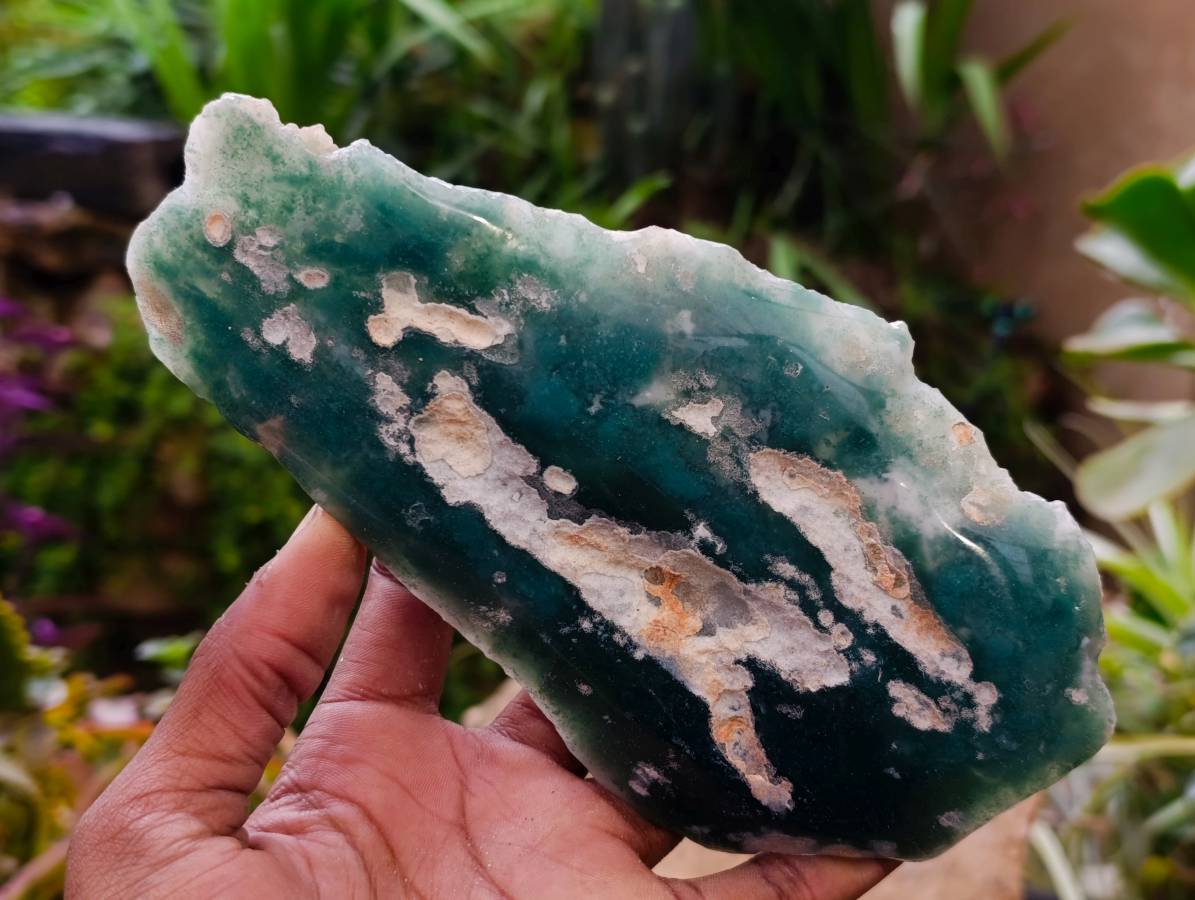 Polished On One Side Mtorolite Plates x 3 From Mutorashanga, Zimbabwe - Toprock Gemstones and Minerals 