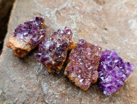 Natural Amethystos Amethyst Clusters x 66 From Kwaggafontein, South Africa
