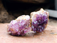 Natural Amethystos Amethyst Clusters x 66 From Kwaggafontein, South Africa