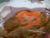 Polished Polychrome Jasper Standing Free Forms x 6 From NW Coast, Madagascar