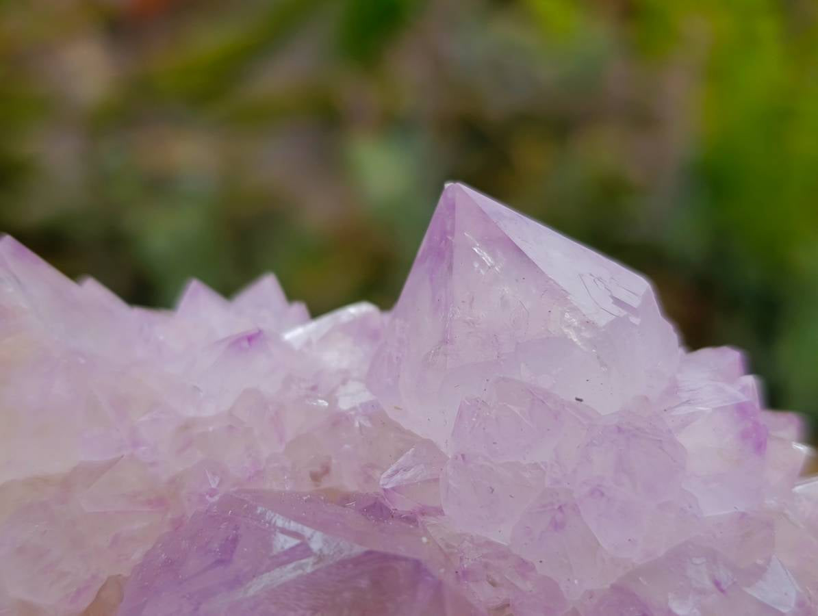 Natural Amethyst Spirit Quartz Clusters x 6 From Boekenhouthoek, South Africa - Toprock Gemstones and Minerals 
