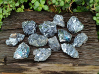 Selected Galena Cobbed Fragile Silver Ore x 12 From Kaokoveld, Namibia