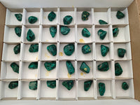 Polished Dioptase Free Forms x 35 From Likasi, Congo