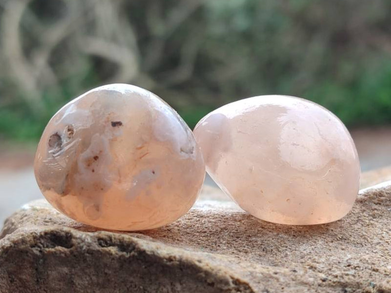 Polished Flower Agate Free Forms x 70 From Antsahalova, Madagascar - Toprock Gemstones and Minerals 