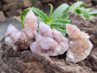 Natural Amethyst Spirit Quartz Clusters x 35 From Boekenhouthoek, South Africa