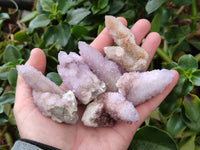 Natural Amethyst Spirit Quartz Clusters x 35 From Boekenhouthoek, South Africa