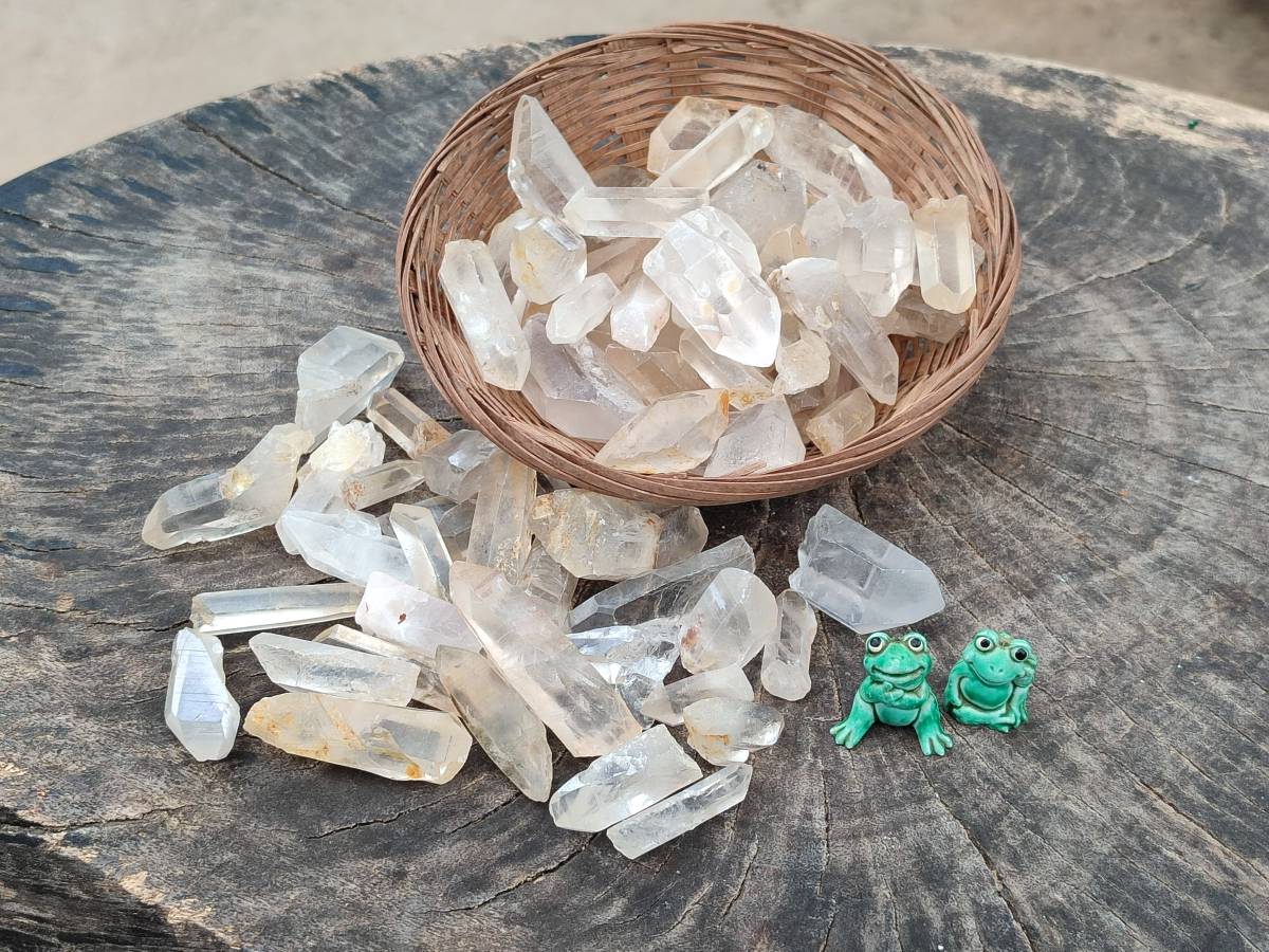 Natural Mine Run Quartz Crystals x 2.75 Kg Lot From Madagascar - Toprock Gemstones and Minerals 