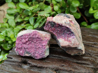 Natural Salrose Cobaltion Dolomite Specimens x 12 From Kakanda, Congo