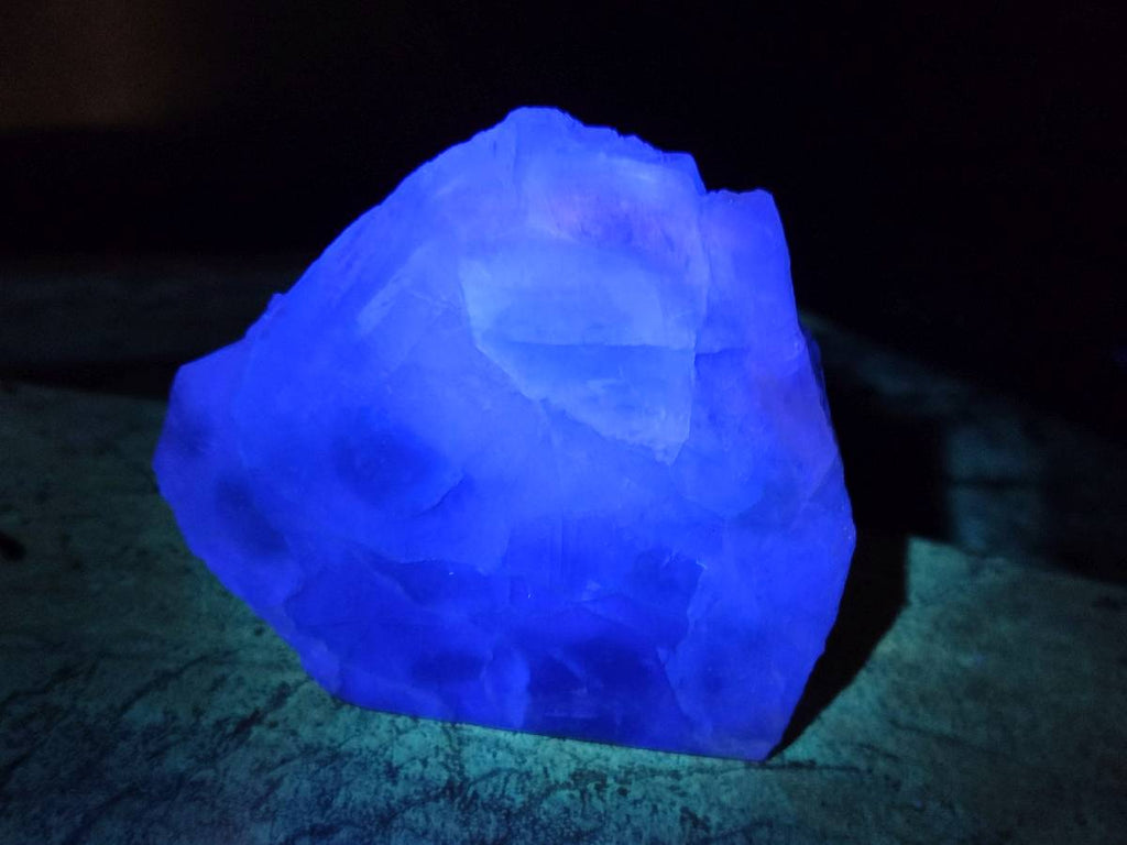 Polished On One Side Watermelon Fluorite Slices x 6 From Uis, Namibia - Toprock Gemstones and Minerals 