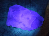 Polished On One Side Watermelon Fluorite Slices x 6 From Uis, Namibia