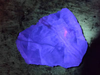 Polished On One Side Watermelon Fluorite Slices x 6 From Uis, Namibia