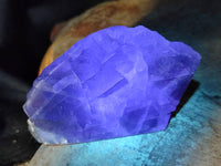 Polished On One Side Watermelon Fluorite Slices x 6 From Uis, Namibia
