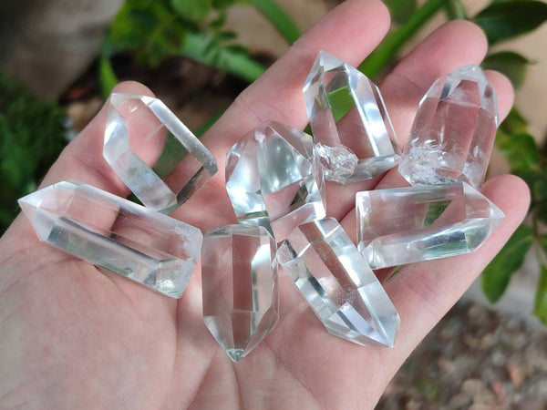 Polished Clear Quartz Crystals x 35 From Madagascar