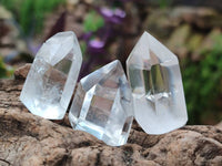 Polished Clear Quartz Crystals x 35 From Madagascar