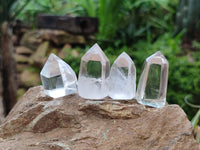 Polished Clear Quartz Crystals x 35 From Madagascar
