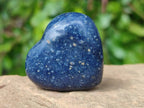 Polished Lazulite Hearts x 35 From Madagascar - Toprock Gemstones and Minerals 