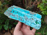 Natural Drusy Coated Chrysocolla With Malachite Specimens x 3 From Lupoto Mine, Congo