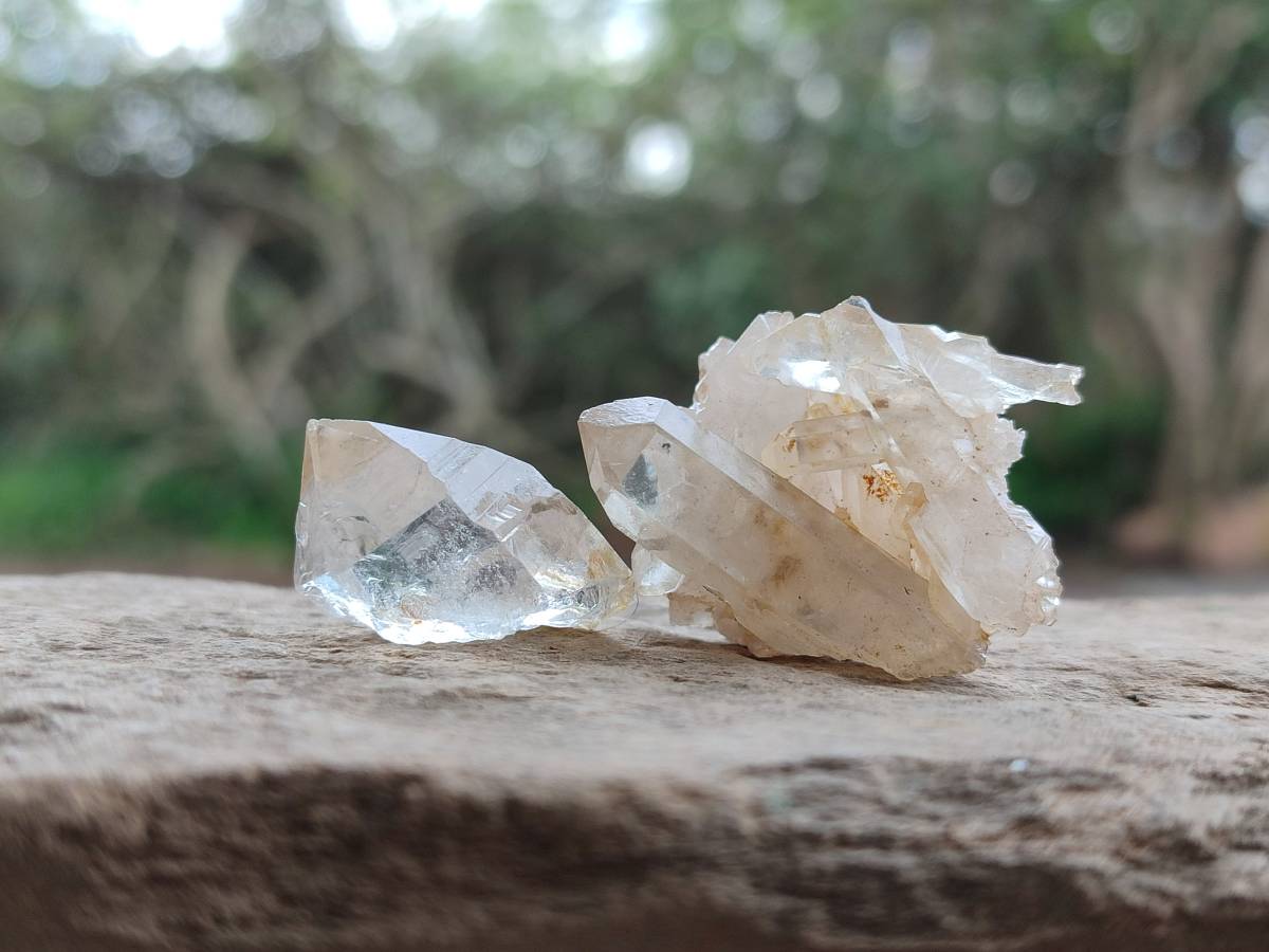 Natural Quartz Crystals x 1.97 Kg Lot From Zimbabwe - Toprock Gemstones and Minerals 