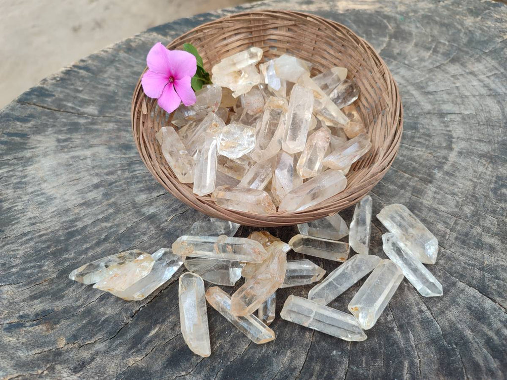 Natural Quartz Crystals x 1.97 Kg Lot From Zimbabwe - Toprock Gemstones and Minerals 
