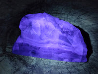 Polished On One Side Watermelon Fluorite Slices x 2 From Uis, Namibia