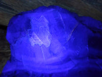 Polished On One Side Watermelon Fluorite Slices x 2 From Uis, Namibia
