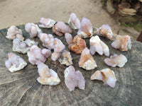 Natural Lilac Ametrine Spirit Quartz Clusters x 20 From Boekenhouthoek, South Africa