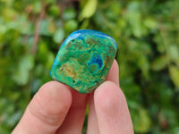 Polished Azurite And Flower Banded Malachite Free Forms x 97 From Congo - Toprock Gemstones and Minerals 
