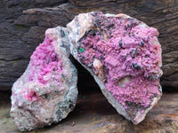Natural Salrose Cobaltion Dolomite with Various Inclusions x 6 From Kakanda, Congo