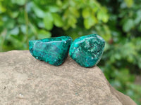 Polished Dioptase Free Forms x 26 From Likasi, Congo - Toprock Gemstones and Minerals 