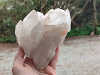 Natural Malagasy Quartz Crystal Clusters x 2 From Madagascar