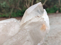 Natural Malagasy Quartz Crystal Clusters x 2 From Madagascar