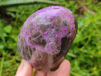Polished Stichtite Standing Free Forms x 2 From Barberton, South Africa