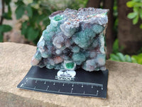 Natural Drusy Ball Malachite On Dolomite Specimens x 3 From Mindingi Mine, Kambove, Congo