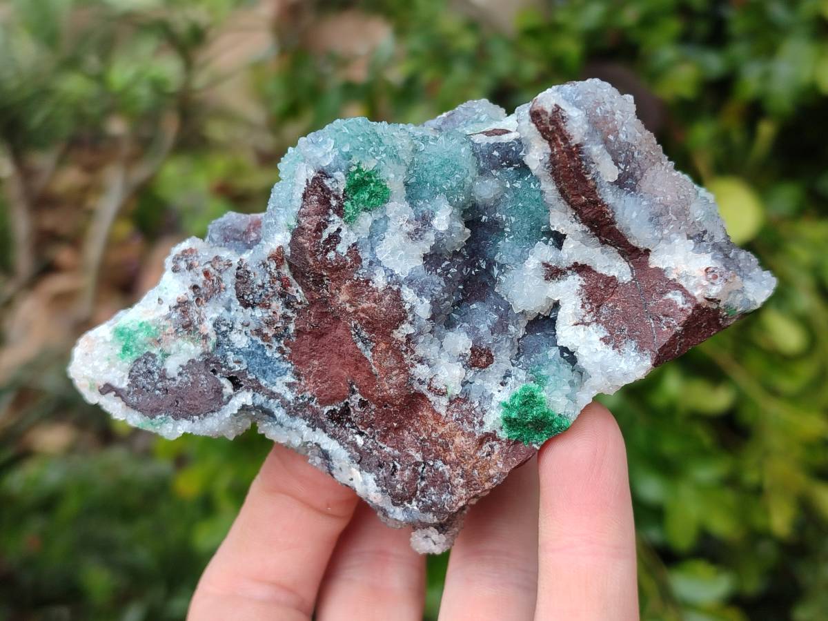 Natural Drusy Ball Malachite On Dolomite Specimens x 3 From Mindingi Mine, Kambove, Congo - Toprock Gemstones and Minerals 