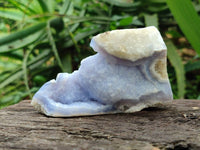 Natural Blue Lace Agate Geode Specimens x 12 From Nsanje, Malawi