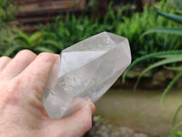 Polished Clear Quartz Crystals x 2 From Madagascar