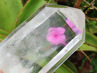Polished Clear Quartz Crystals x 2 From Madagascar