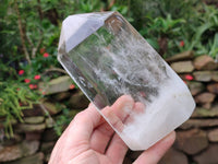 Polished Clear Quartz Crystals x 2 From Madagascar