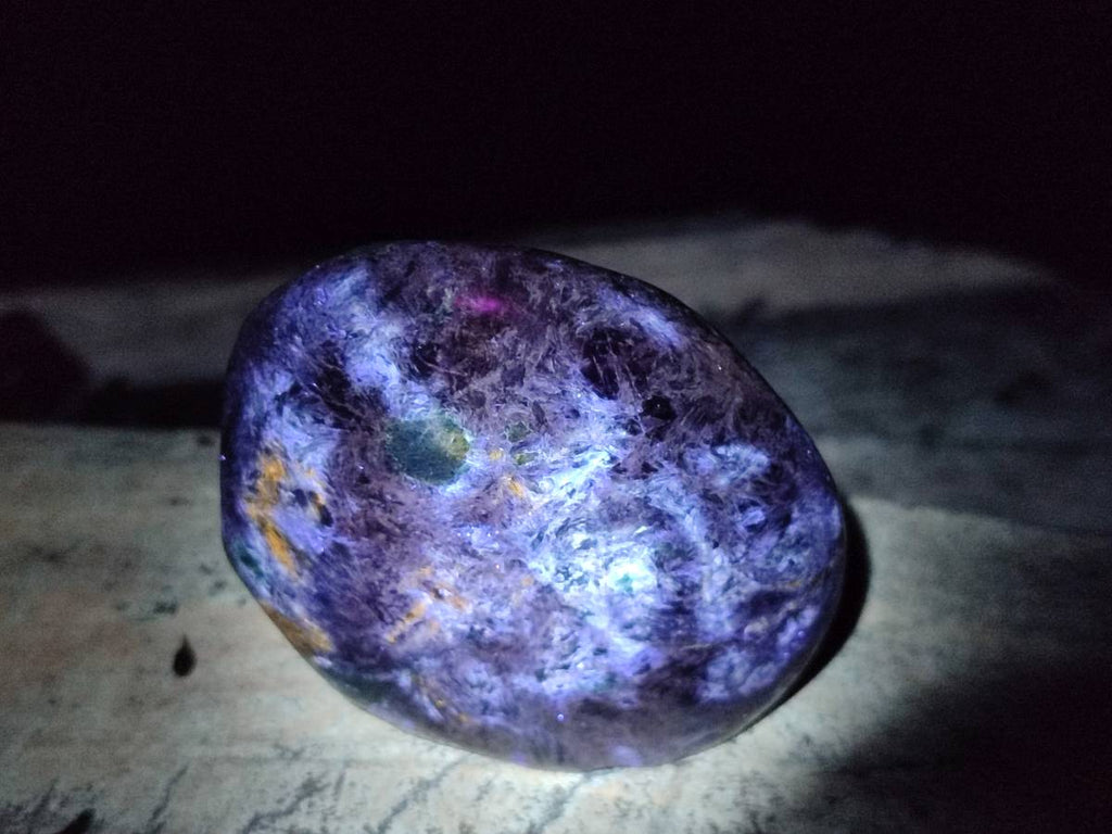 Polished Emerald Mica 'Mutokolite' Standing Free Forms x 6 From Mutoko, Zimbabwe - Toprock Gemstones and Minerals 