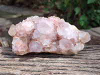 Natural Sunburst Amethyst Spirit Quartz Clusters x 2 From Boekenhouthoek, South Africa