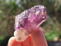 Natural Window Amethyst Crystals x 46 From Chiredzi, Zimbabwe