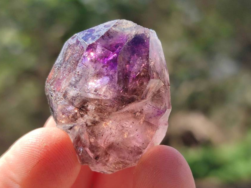 Natural Window Amethyst Crystals x 46 From Chiredzi, Zimbabwe - Toprock Gemstones and Minerals 