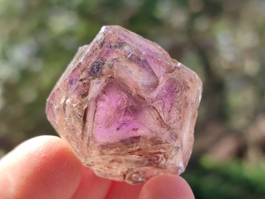 Natural Window Amethyst Crystals x 46 From Chiredzi, Zimbabwe - Toprock Gemstones and Minerals 