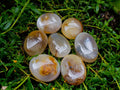 Polished Mixed Agate Galets x 24 From Madagascar - Toprock Gemstones and Minerals 